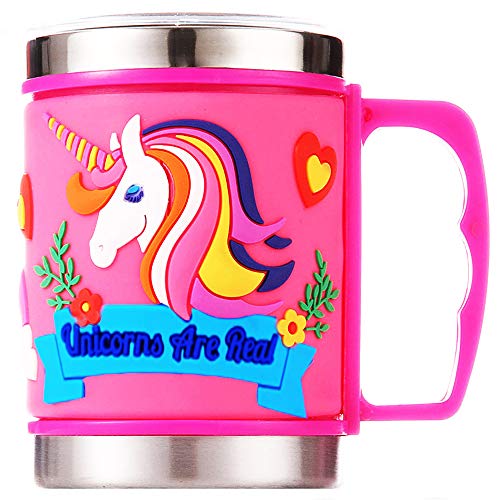 Thermos Cups Travel Children Unicorn Mug Milk Bottle Steel Office Stainless Coffee  Mug Straw Business Water With Smart Gift - AliExpress
