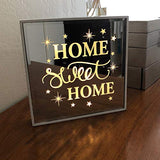 KINIA Light Up LED Marquee Wall Hanging Decor Plaque Sign